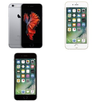 17 Pcs – Apple iPhone 6S 32GB – Unlocked – Certified Refurbished (GRADE A)