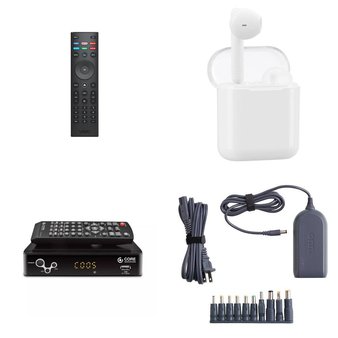 DAILY DEAL! 1 Pallet – 580 Pcs – Cases, Accessories, Other, In Ear Headphones – Untested Customer Returns – onn., Onn, VIZIO, Speck