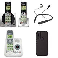Pallet - 414 Pcs - Cordless / Corded Phones, Cases, In Ear Headphones, Other - Customer Returns - VTECH, Onn, onn., Apple
