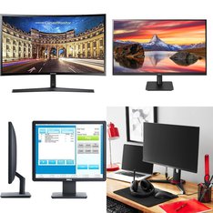 Pallet - 44 Pcs - Monitors - Customer Returns - Onn, LG, Samsung, ACER