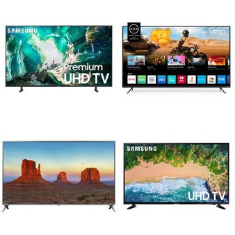 10 Pcs – LED/LCD TVs (46″ – 55″) – Refurbished (GRADE A, GRADE B) – Samsung, LG, VIZIO