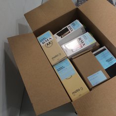1 Parcel Box Box- 33 Pcs - Other - Customer Returns (Plug and Play Tested) - Summit, Motorola, Samsung, TCL - Walmart