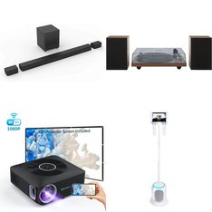 Pallet - 20 Pcs - Portable Speakers, Speakers, Accessories, Projector - Customer Returns - onn., Ion, Sanus VuePoint, JVC