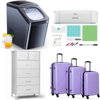 Pallet – 12 Pcs – Luggage, Bedroom, Ice Makers, Vacuums – Customer Returns – JOYWAY, Travelhouse, RichYa, Osoeri