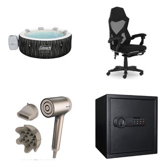 Pallet – 12 Pcs – Unsorted, Hot Tubs & Saunas, Office, Hair Care – Customer Returns – Coleman, Gamer Gear, Shark, Pen & Gear