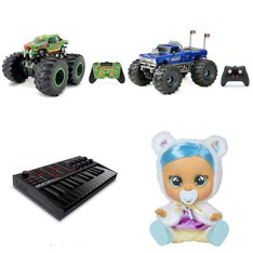 Pallet - 40 Pcs - Vehicles, Trains & RC, Boardgames, Puzzles & Building Blocks, Dolls, Not Powered - Customer Returns - New Bright, Kid Connection, Hasbro, Adventure Force