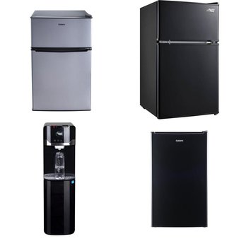 Pallet – 8 Pcs – Bar Refrigerators & Water Coolers, Refrigerators, Freezers – Customer Returns – Galanz, Great Value, Arctic King, Frigidaire