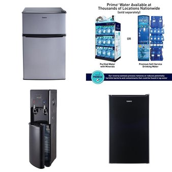 Pallet – 8 Pcs – Bar Refrigerators & Water Coolers, Refrigerators – Customer Returns – Galanz, Primo International, Primo