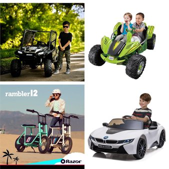 Pallet – 5 Pcs – Vehicles, Outdoor Sports – Customer Returns – Dynacraft, Razor, Fisher-Price, Realtree