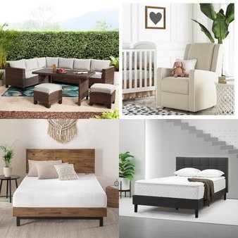 Pallet – 9 Pcs – Mattresses, Patio, Covers, Mattress Pads & Toppers, Baby – Overstock – Zinus, Better Homes & Gardens
