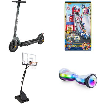Pallet – 8 Pcs – Powered, Outdoor Play, Vehicles, Trains & RC – Customer Returns – Razor Power Core, Razor, Paw Patrol, NBA