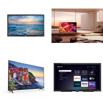 Flash Sale! 6 Pcs – LED/LCD TVs (48″ – 85″) – Refurbished (GRADE A, GRADE B) – VIZIO, Philips, Element Electronics, Sony