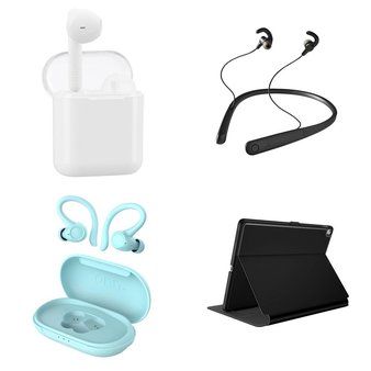Pallet – 453 Pcs – In Ear Headphones, Lamps, Parts & Accessories, Apple iPad – Customer Returns – Onn, Speck, onn., SANUS