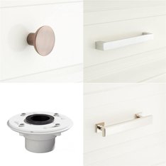 Pallet - 111 Pcs - Hand Tools, Bath, Kitchen & Bath Fixtures, Kitchen & Dining - Open Box Like New - Signature Hardware