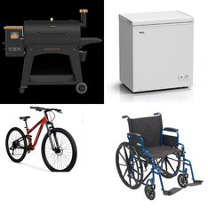 CLEARANCE! Pallet – 5 Pcs – Freezers, Home Health Care, Cycling & Bicycles, Grills & Outdoor Cooking – Overstock – TCL, Drive Medical