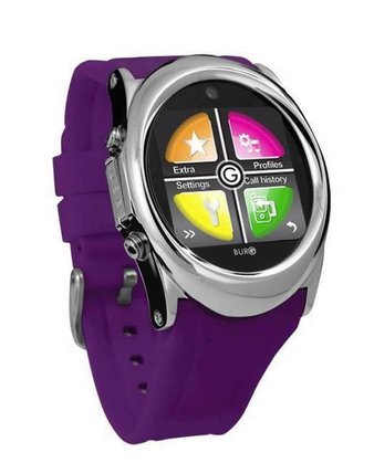 68 Pieces BURG 12 London WP12109 4GB Smartwatch, Purple Smartwatches GRADE A, GRADE B Refurbished