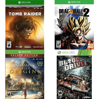 50 Pcs – Microsoft Video Games – New, Open Box Like New, Used – UFC 2 (Xbox One), Battlefield 4 (Xbox One), Mega Man Legacy Collection 2 (Xbox One), NHL 16 – Xbox One