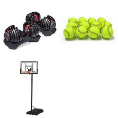 Pallet - 7 Pcs - Outdoor Sports, Exercise & Fitness - Customer Returns - Lifetime, Athletic Works, Bowflex