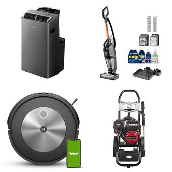 Pallet – 14 Pcs – Vacuums, Air Conditioners, Heaters, Pressure Washers – Customer Returns – Bissell, Wyze, Midea, Hoover