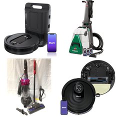 Pallet – 29 Pcs – Vacuums, CD Players, Turntables – Damaged / Missing Parts / Tested NOT WORKING – Hoover, EverStart, Shark, Audio-Technica