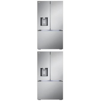 2 Pcs – Refrigerators – Open Box Like New – LG