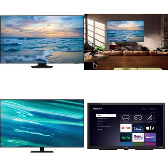 Flash Sale! 6 Pcs – LED/LCD TVs (48″ – 85″) – Refurbished (GRADE A, GRADE B) – Samsung, LG, Element Electronics, Philips