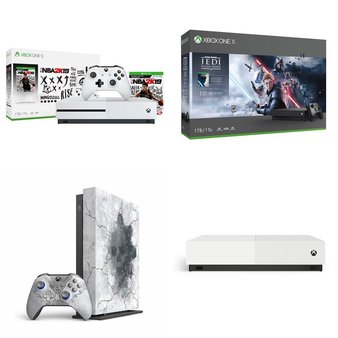 12 Pcs – Microsoft Xbox One Consoles – Refurbished (GRADE A) – Models: 234-00575, NJP-00024, CYV-00411, FMP-00130