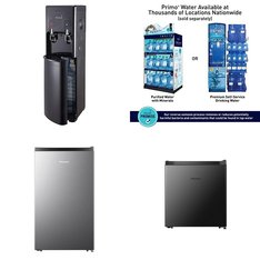 Pallet - 7 Pcs - Bar Refrigerators & Water Coolers, Freezers - Customer Returns - HISENSE, Primo International, Primo