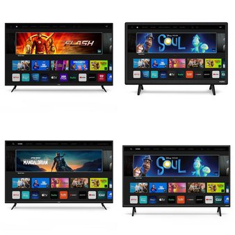 72 Pcs – LED/LCD TVs – Refurbished (GRADE A, GRADE B) – VIZIO, Samsung, Onn, LG