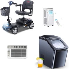 Pallet - 11 Pcs - Unsorted, Air Conditioners, Canes, Walkers, Wheelchairs & Mobility, Living Room - Customer Returns - SEGMART, Sophia & William, BLACK & DECKER, Coolhut