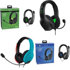 Pallet - 240 Pcs - Audio Headsets, Action Figures, Batteries & Chargers, Sony - Customer Returns - PDP, Turtle Beach, PDP Gaming, NECA
