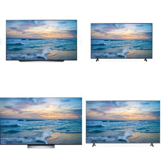 3 Pallets – 14 Pcs – LED/LCD TVs – Refurbished (GRADE A, GRADE B) – LG, VIZIO, Onn, Sony