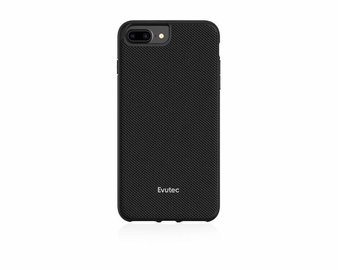 22 Pcs – Evutec iPhone 8 Plus/7 Plus/6s Plus/6 Plus Case Black Nylon Ballistic Protection – Like New, Used – Retail Ready