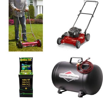 Pallet – 15 Pcs – Lawn Mowers – Customer Returns – Hyper Tough, Briggs & Stratton, Murray, Arcade 1UP