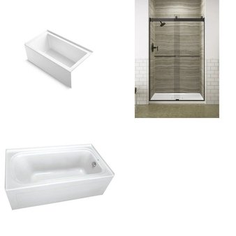 Pallet – 3 Pcs – Kitchen & Bath Fixtures – Customer Returns – Kohler, ProFlo