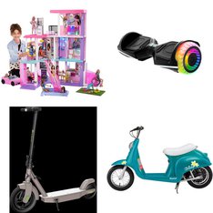 Pallet - 12 Pcs - Powered, Dolls, Vehicles, Trains & RC - Customer Returns - Razor, Mattel, Razor Power Core, Jetson