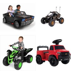 Pallet - 4 Pcs - Vehicles, Vehicles, Trains & RC - Customer Returns - YAMAHA, Huffy, New Bright, DC Comics