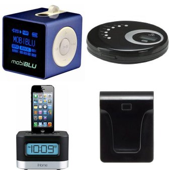Pallet – 633 Pcs – Portable Audio & Video Players – Customer Returns – Onn, Wicked Audio, Eclipse, HyunWon