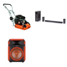 Pallet - 13 Pcs - Portable Speakers, Speakers, Power Tools - Customer Returns - Monster, Onn, YardMax