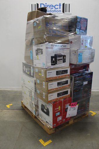 Pallet – 26 Pcs – Speakers, Amplifiers, All-In-One – Customer Returns – Sony, Canon, Blackweb