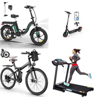 CLEARANCE! Pallet – 15 Pcs – Powered, Exercise & Fitness, Cycling & Bicycles, Trampolines – Customer Returns – EVERCROSS, SEGMART, MaxKare, Gocio