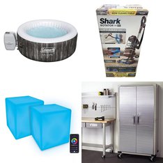 CLEARANCE! 3 Pallets - 48 Pcs - Vacuums, Patio & Outdoor Lighting / Decor, Hot Tubs & Saunas, Hardware - Customer Returns - Shark, Seville Classics, Mm, Hoover