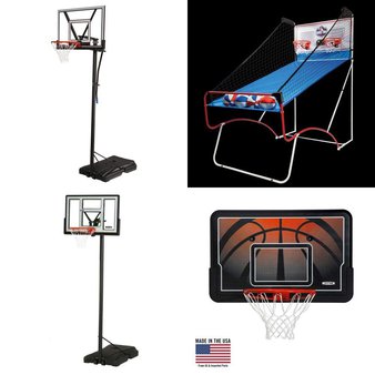 Pallet – 7 Pcs – Outdoor Sports, Game Room – Customer Returns – Lifetime, EastPoint