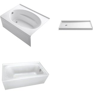 Pallet – 3 Pcs – Kitchen & Bath Fixtures, Hardware – Customer Returns – Kohler, ProFlo