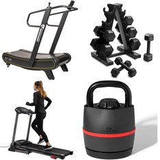 Pallet - 5 Pcs - Exercise & Fitness - Customer Returns - FitRx, Sunny Health & Fitness, ‎Signature Fitness, Bowflex