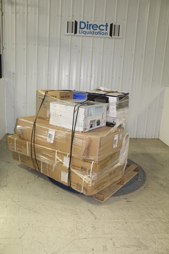 1 Pallets – 12 Pcs – New Microwaves, Trampolines – New and New Damaged Box – Walmart