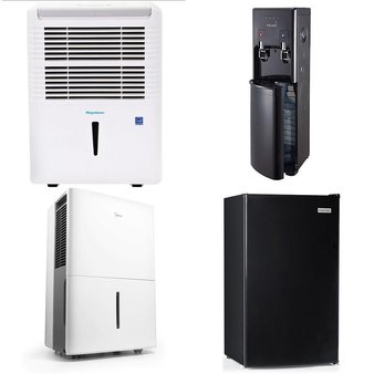 Pallet – 9 Pcs – Bar Refrigerators & Water Coolers, Refrigerators, Humidifiers / De-Humidifiers – Customer Returns – Primo, Igloo, Midea, Keystone