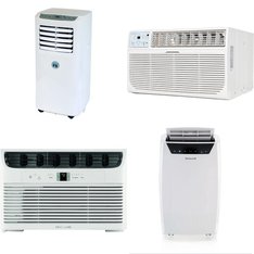 6 Pallets - 68 Pcs - Air Conditioners - Mixed Conditions - Keystone, Frigidaire, WHIRLPOOL, Honeywell