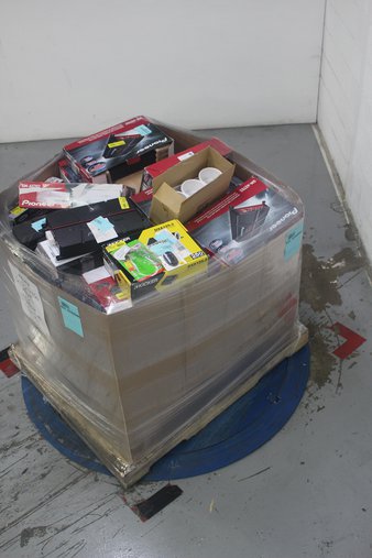 Pallet – 74 Pcs – Car Stereos, Amps & Speakers – Customer Returns – Pioneer, Power Acoustik, Slime, Dual Electronics