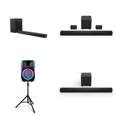 Pallet – 26 Pcs – Speakers, Portable Speakers – Customer Returns – VIZIO, Philips, Onn, Samsung